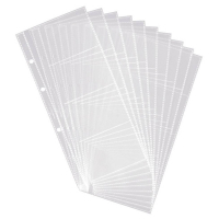 Durable visitekaartzichttas transparant (80 kaartjes) 238719 310150