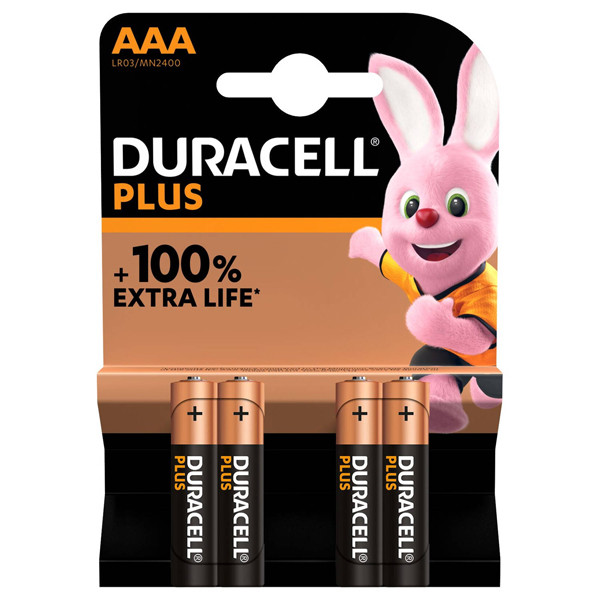 Duracell AAA MN2400 batterij 4 stuks MN2400 204500 - 1