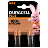 Duracell AAA MN2400 batterij 4 stuks MN2400 204500