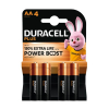 Duracell Plus Power Boost 150% Extra Life AA MN1500 batterij 4 stuks