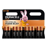 Duracell Plus Power Boost 150% Extra Life AA / MN1500 / LR06 alkalinebatterij 10 stuks ADU00397