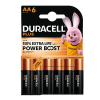 Duracell Plus Power Boost 150% Extra Life AA / MN1500 / LR06 alkalinebatterij 6 stuks