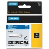 Dymo 1805243 IND Rhino tape vinyl wit op blauw 12 mm (origineel)