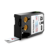 Dymo 1868747 XTL tape vinyl rood op transparant 19 mm (origineel) 088920 - 1