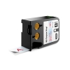 Dymo 1868748 XTL tape vinyl rood op transparant 24 mm (origineel) 088946 - 1