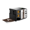 Dymo 1868790 XTL tape vinyl wit op bruin 54 mm (origineel) 089014 - 1