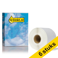 Dymo 2093092 verzend- en naambadge etiketten 6 stuks 99014 (123inkt huismerk) 653106