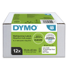 Dymo 2093095 verwijderbare multifunctionele etiketten 12 rollen 11354 (origineel)