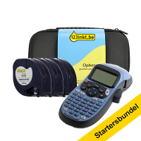 Dymo LT-100H beletteringsysteem bundel met opbergtas en 3 tapes 833490