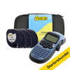 Dymo LT-100H beletteringsysteem bundel met opbergtas en 3 tapes 833490 - 1