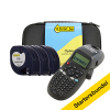 Dymo LT-100H beletteringsysteem zwart bundel met opbergtas en 3 tapes 833491 - 1