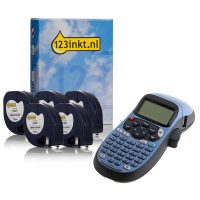Dymo LetraTag LT-100H beletteringsysteem + 5 tapes 089307