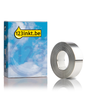 Dymo S0720180 / 35800 Rhino aluminium tape zelfklevend zilver 12 mm (123inkt huismerk) S0720180C 088737