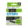Dymo S0720610 / 45021 tape wit op zwart 12 mm (origineel) S0720610 088222