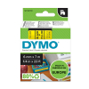 Dymo S0720790 / 43618 tape zwart op geel 6 mm (origineel)