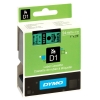 Dymo S0720990 / 53719 tape zwart op groen 24 mm (origineel)