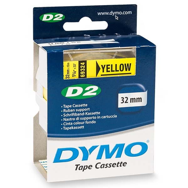 Dymo S0721280 / 69324 tape geel 32 mm (origineel) S0721280 088820 - 1