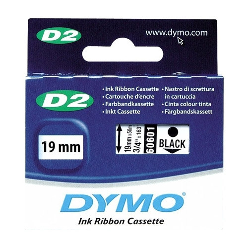 Dymo S0721300 / 60601 inktlint zwart 19 mm (origineel) S0721300 088800 - 1