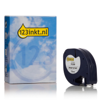 Dymo S0721510 / 91200 tape wit papier 12 mm (123inkt huismerk) S0721510C 088301