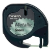 Dymo S0721740 / 91209 tape metaalkleurig groen 12 mm (origineel) 088316 - 1