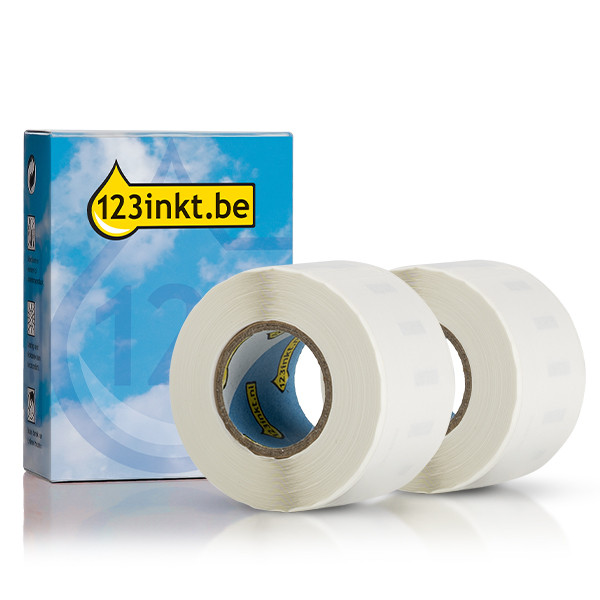 Dymo S0722370/99010 adresetiketten 2 rollen (123inkt huismerk) nieuwe versie 088762 - 1