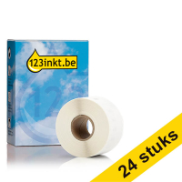 Dymo S0722390 / 13187 brede adresetiketten 24 rollen 99012 (123inkt huismerk)
