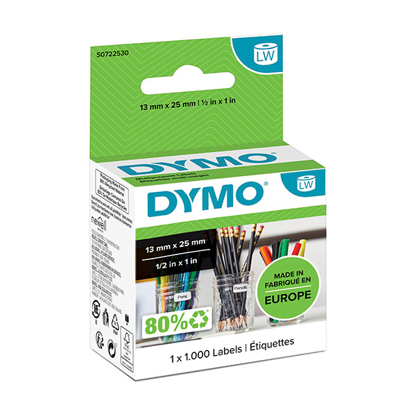 Dymo S0722530 / 11353 multifunctionele etiketten (origineel) S0722530 088518 - 1