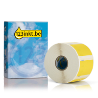 Dymo S0722540 / 11354 verwijderbare multifunctionele etiketten geel (123inkt huismerk) 089355