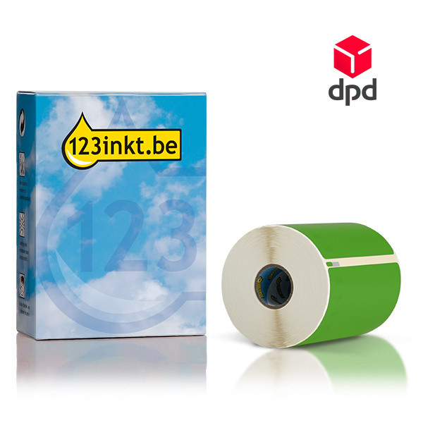 Dymo S0904980 extra grote DPD verzendlabels groen (123inkt huismerk) 653402 - 1