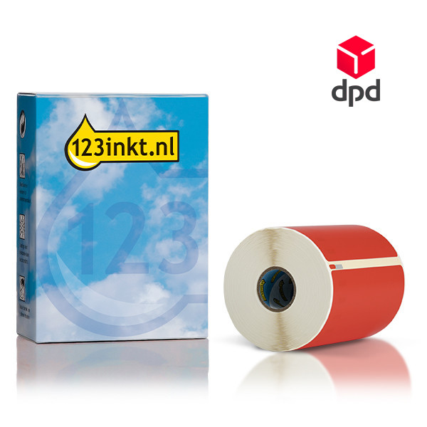 Dymo S0904980 extra grote DPD verzendlabels rood (123inkt huismerk) 653401 - 1