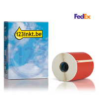 Dymo S0904980 extra grote FedEx verzendlabels rood (123inkt huismerk) 653281