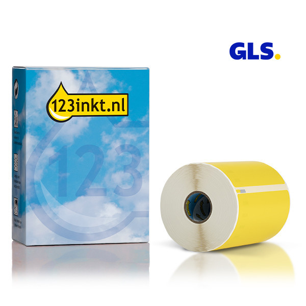 Dymo S0904980 extra grote GLS verzendlabels geel (123inkt huismerk) 653217 - 1