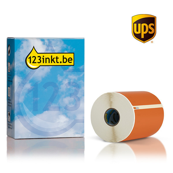Dymo S0904980 extra grote UPS verzendlabels oranje (123inkt huismerk) 653155 - 1