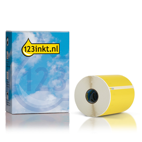 Dymo S0904980 extra grote bpost verzendlabels geel (123inkt huismerk) 653337 - 3