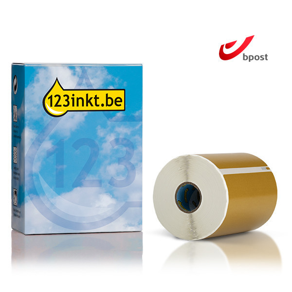 Dymo S0904980 extra grote bpost verzendlabels goud (123inkt huismerk) 653336 - 1