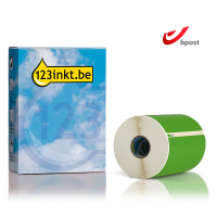 Dymo S0904980 extra grote bpost verzendlabels groen (123inkt huismerk) 653342