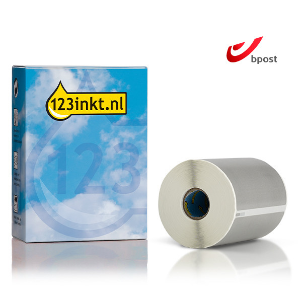 Dymo S0904980 extra grote bpost verzendlabels zilver (123inkt huismerk) 653339 - 1