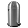 EKO Kickcan vuilnisbak  (33 liter, mat RVS) 31046812 SEK00012 - 1
