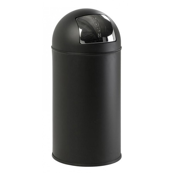 EKO Push vuilnisbak (40 liter, mat zwart) SEK00081 - 1