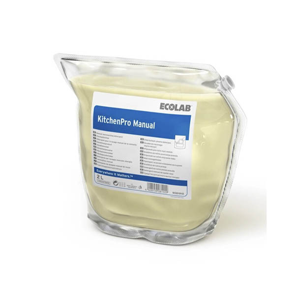 Ecolab Kitchenpro handafwasmiddel (2 liter x 2 stuks) 298103 - 1