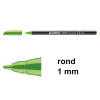 Edding 1200 viltstift lichtgroen (1 mm rond)