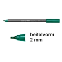 Edding 1255 kalligrafiepen flesgroen (2 mm) 4-125520-025 239156