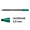 Edding 1255 kalligrafiepen flesgroen (3,5 mm) 4-125535-025 239161 - 1