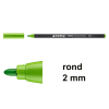 Edding 1300 viltstift lichtgroen (2 mm rond)