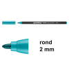 Edding 1300 viltstift turquoise (2 mm rond)