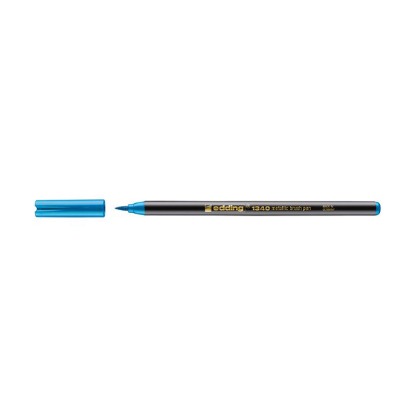 Edding 1340 brushpen metallic blauw 4-1340073 239413 - 1