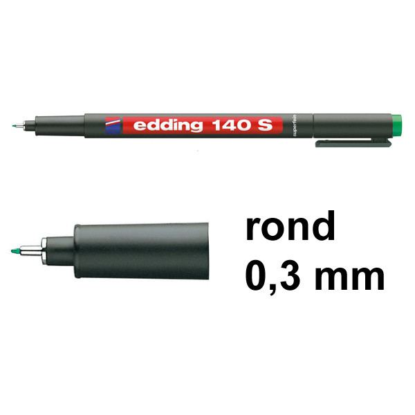 Edding 140S permanent marker groen (0,3 mm rond) 4-140004 200676 - 1