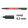 Edding 140S permanent marker rood (0,3 mm rond)