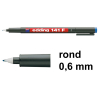 Edding 141F permanent marker blauw (0,6 mm rond)