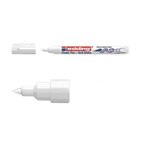 Edding 1500 pastelpen semi-transparant wit (1 - 3 mm rond) 239343